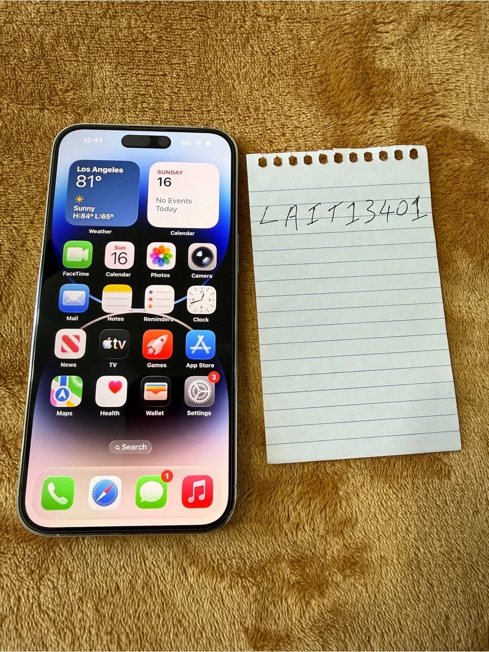 Apple iPhone 14 Pro Max - Unlocked Silver 256 GB memory